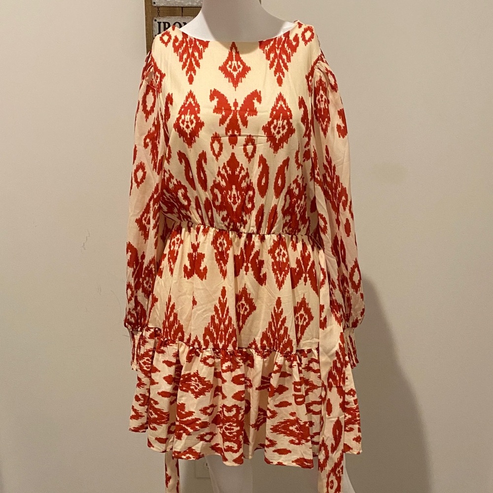 Flying Tomato Cream and Red Dress